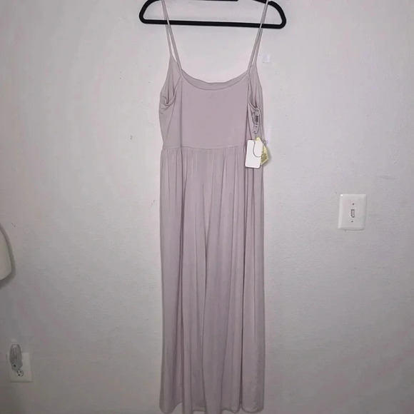 Aritzia Wilfred Market Wide Leg ankle Jumpsuit size XL/TG - Picture 4 of 9